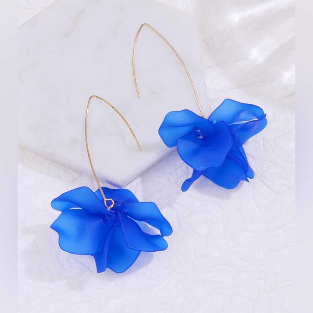Flower Drop Earrings